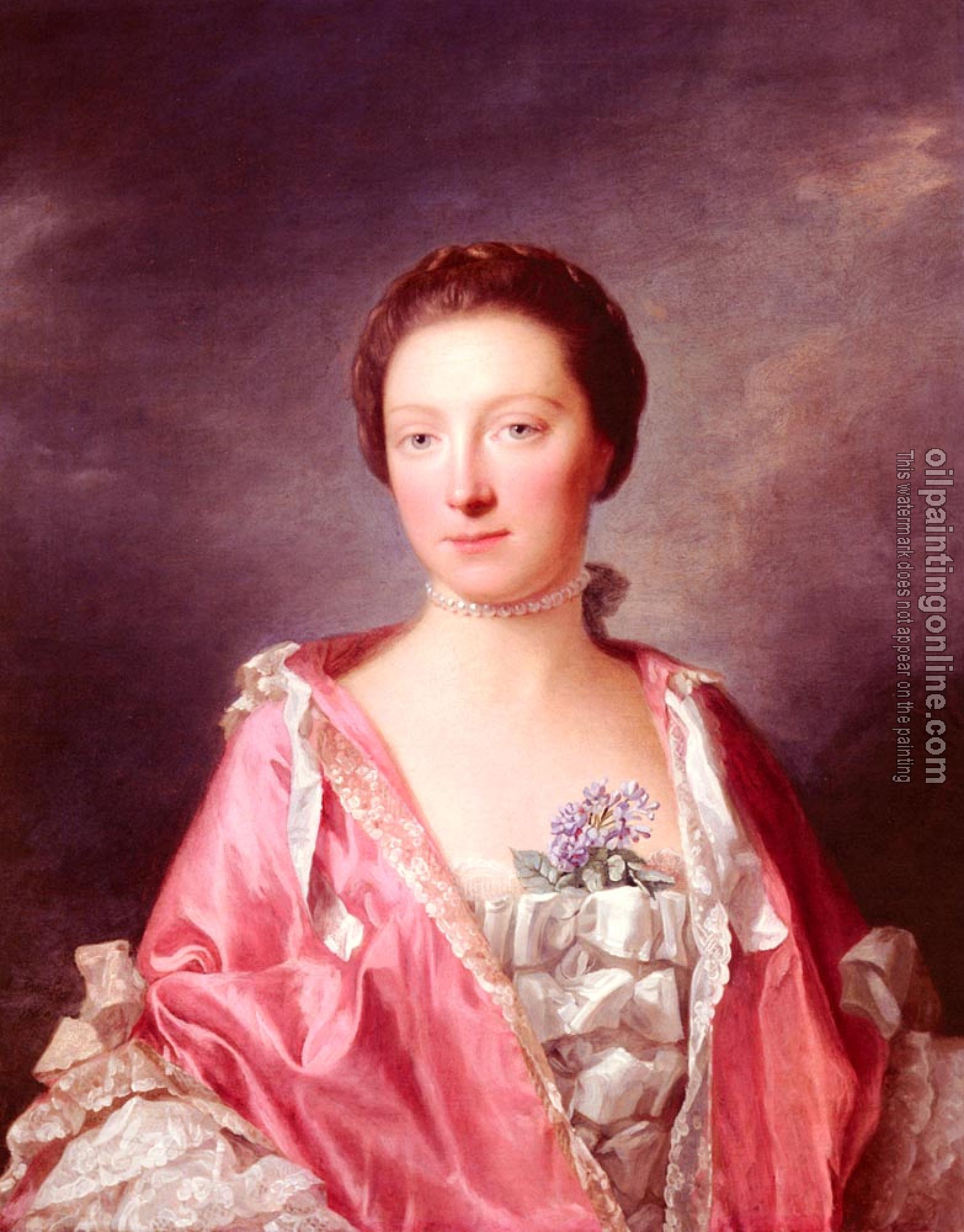 Ramsay, Allan - Portrait Of Elizabeth Gunning, Duchess Of Argyll